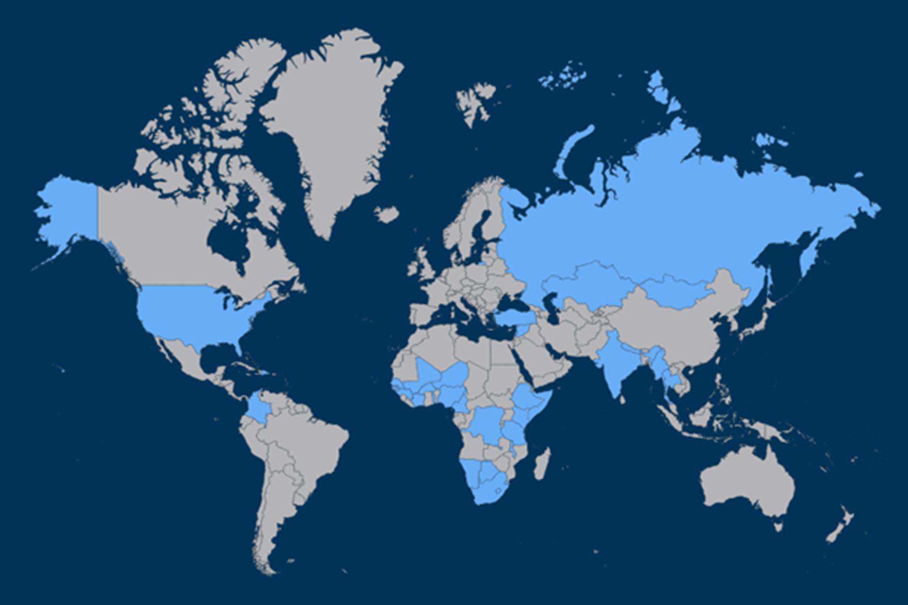 Impact Areas Map