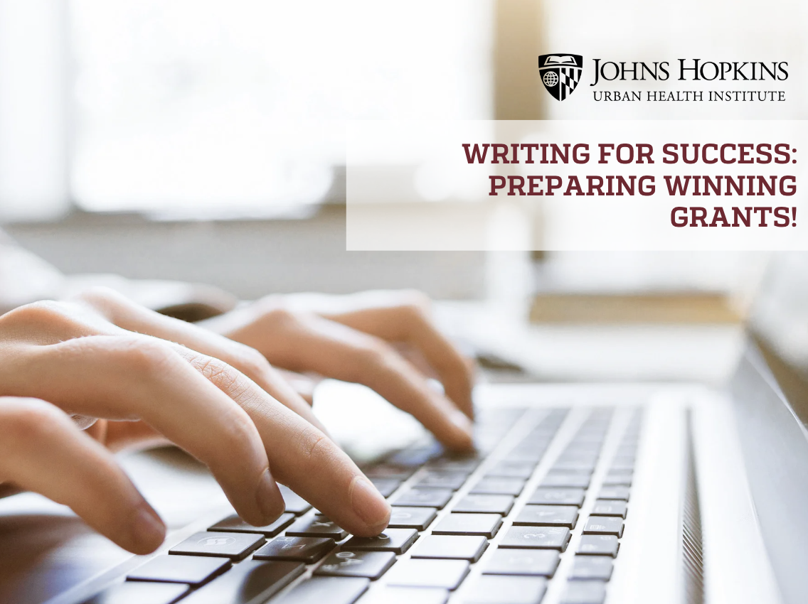 Writing for Success: Preparing Winning Grants Graphic