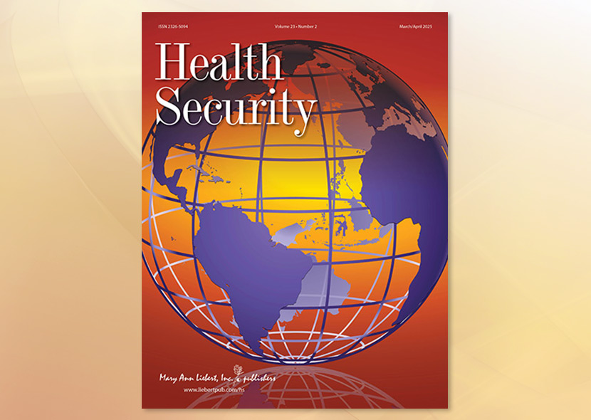 Health Security, Volume 23, Issue 2 / March/April 2025