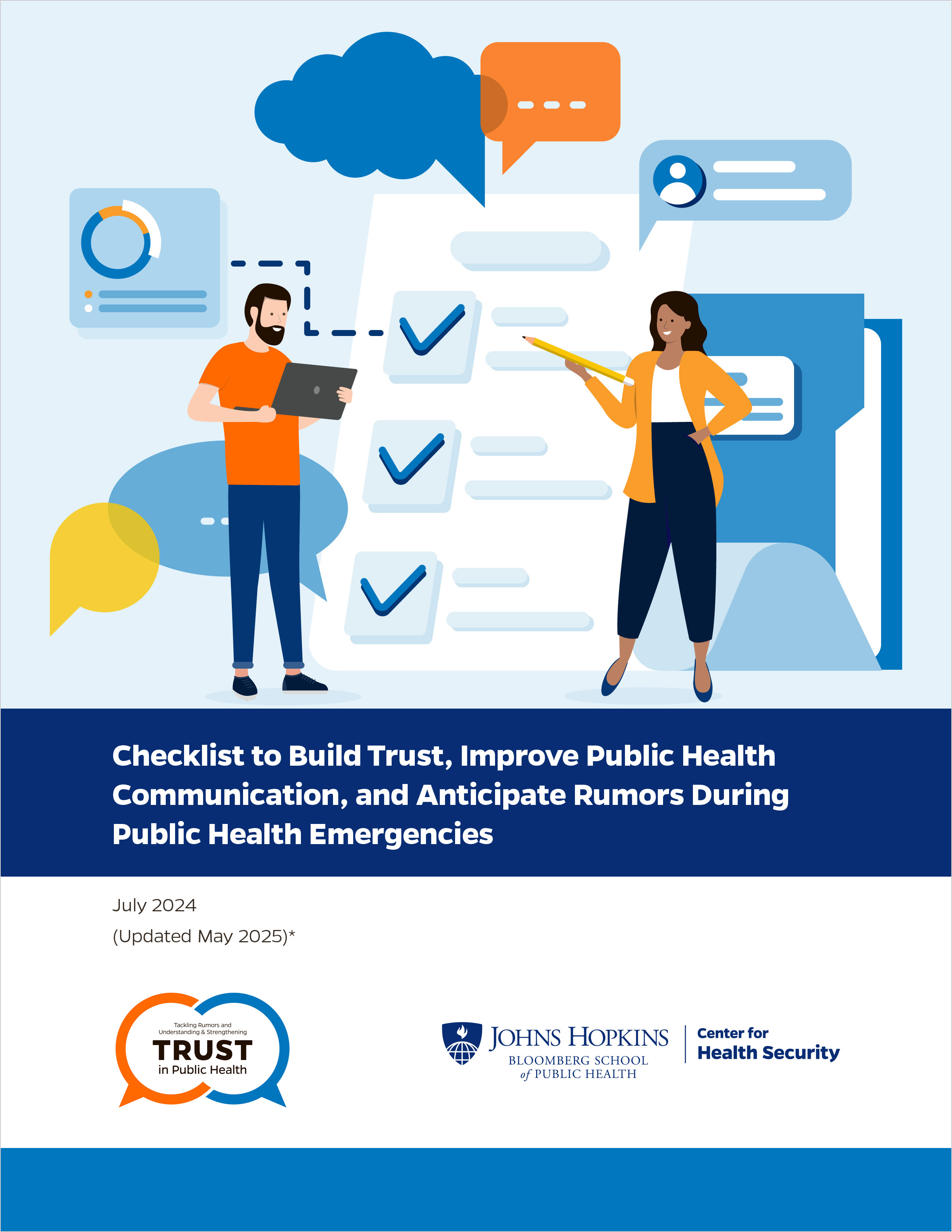 Cover, Checklist to Build Trust, Improve Public Health Communication, and Anticipate Rumors During Public Health Emergencies