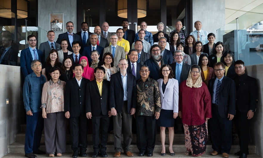 Group photo from the 2019 multilateral biosecurity dialogue meeting in Thailand