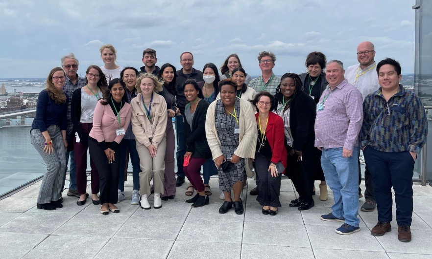 IGTC Staff and faculty at the Carey School of Business during their annual retreat.