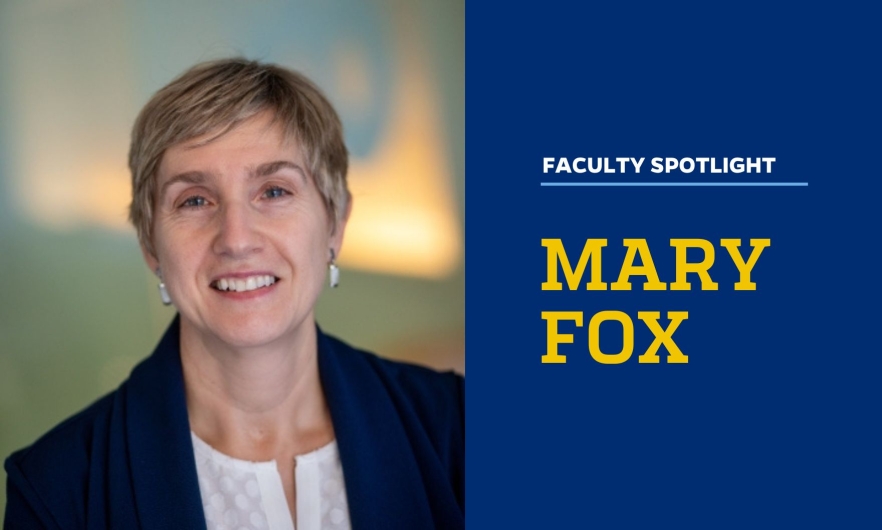 A headshot of HPM Assistant Practice Professor Mary Fox.