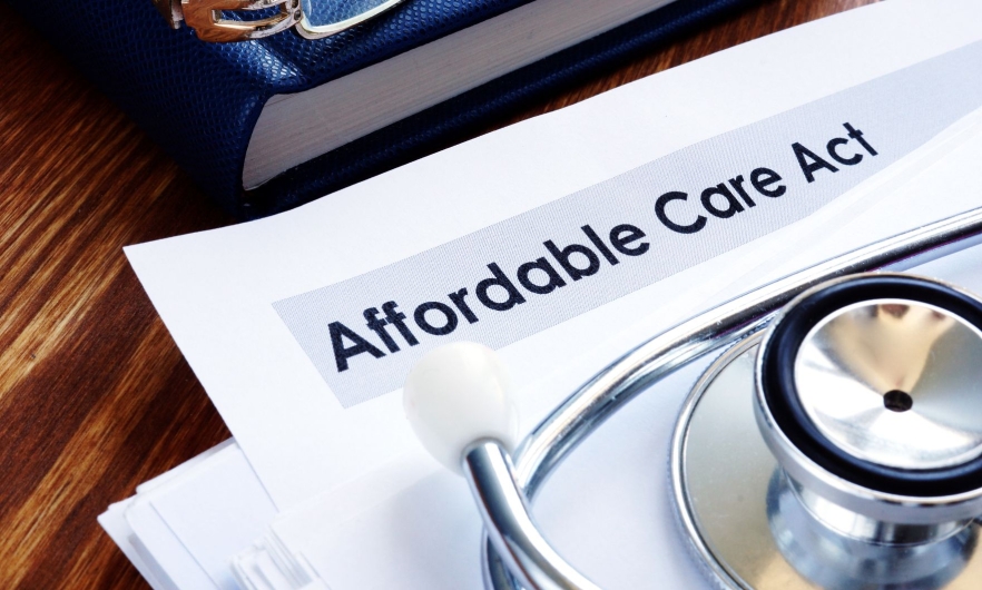 A sheet of paper titled Affordable Care Act