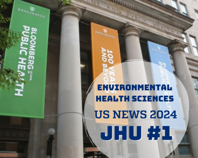 environmental health sciences US News 2024 Ranked number one