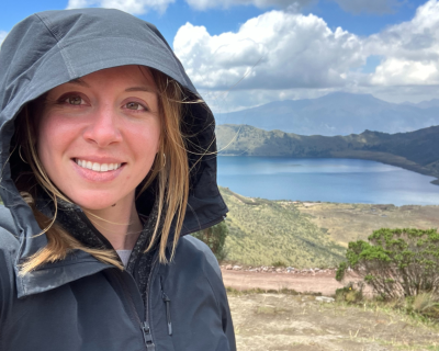 Elena Kern in Ecuador 