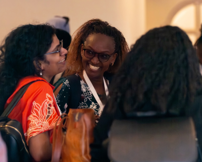 Center attendees at SVRI