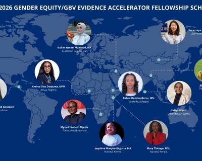 2025–2026 Gender Equity/Gender Based Violence Evidence Accelerator Cohort 