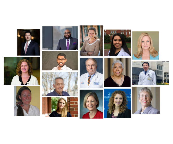 collage of profile photos of 2021 alumni award winners
