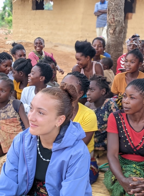 PFRH Student Caitlin Rempson in Zambia