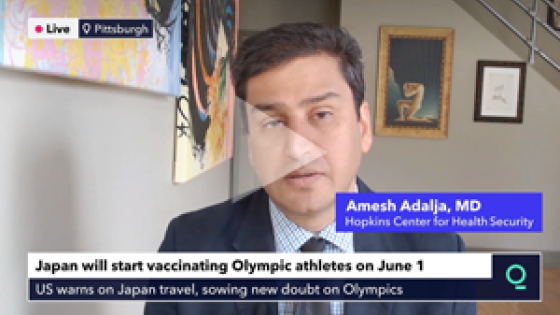 Amesh Adalja Quicktake video 5/26/2021