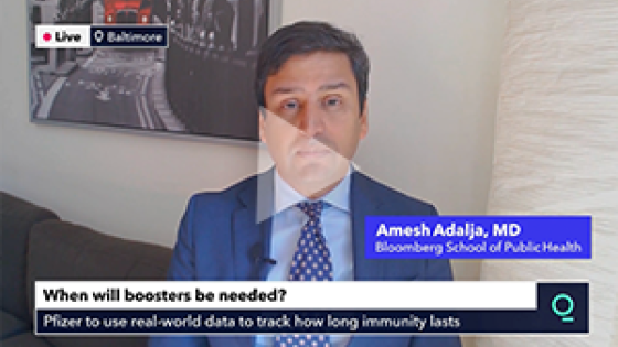 Amesh Adalja Quicktake Video 6/16/2021