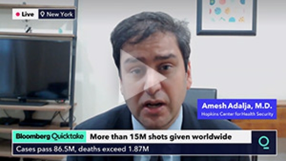 Amesh Adalja QuickTake 1/6/2021