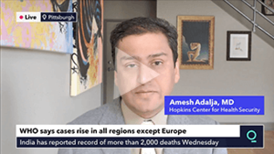 Amesh Adalja QuickTake 4/21/2021