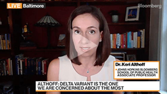 Keri Althoff Bloomberg TV 6/24/2021