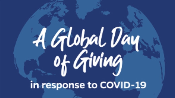 A Global Day of Giving in response to COVID-19