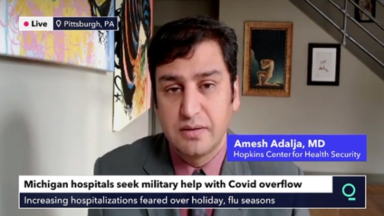 Amesh Adalja on Bloomberg Quicktake