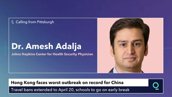 Amesh Adalja on Bloomberg Quicktake