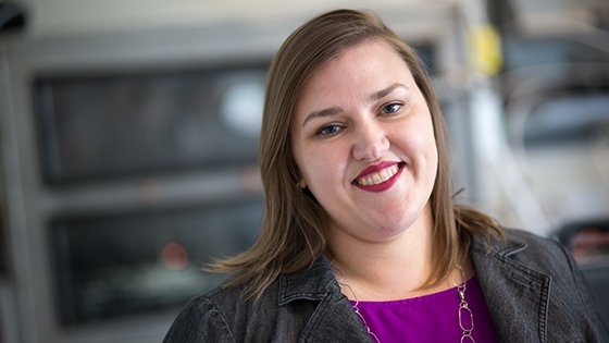 head shot of a woman