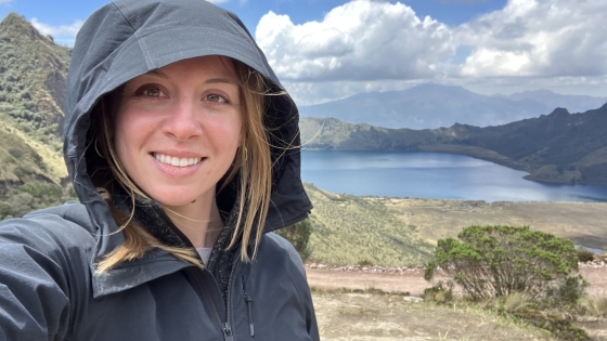 Elena Kern in Ecuador 