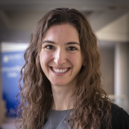 Alejandra Ellison-Barnes smiles for a photo.