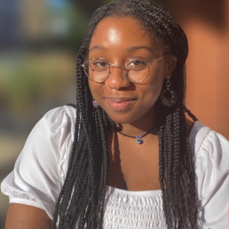 Headshot of PhD candidate Joy Dada