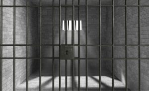 An empty prison cell