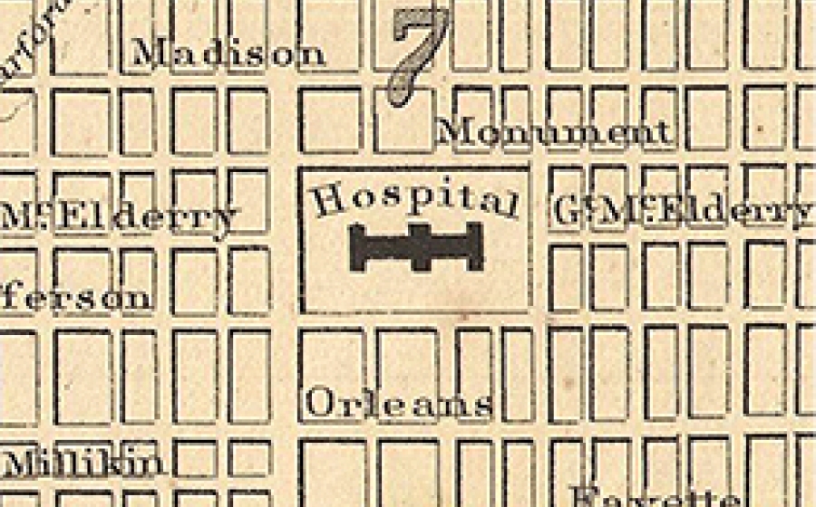 Then: Pioneering Urban Health - Eastern Health District Map