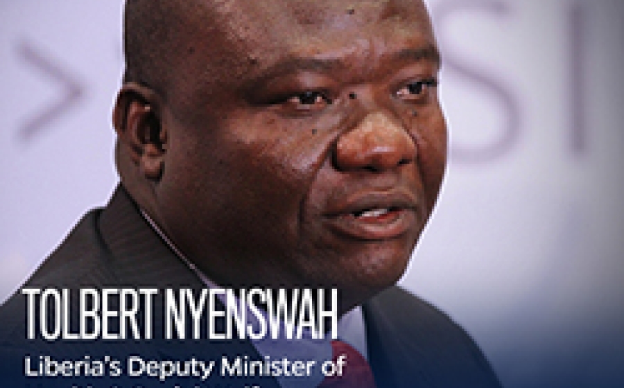 Tolbert Nyenswah Emerging Leader Award Poster