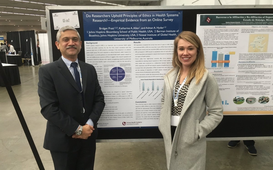 Poster at Health Systems Global