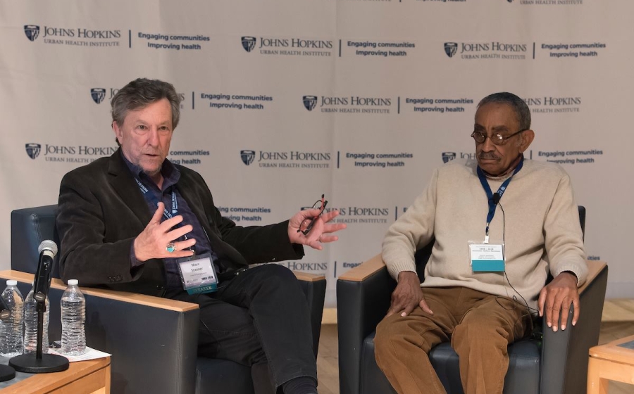 (L to R) Marc Steiner and Robert Houston on the “Poor People’s Campaign and Resurrection City” panel discussion.