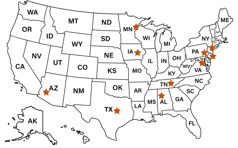 COPEWELL In Practice Map