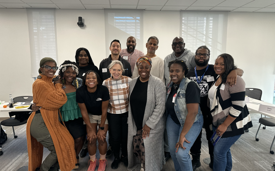 2024 Bunting Fellows with Dr. Ivan Juzang