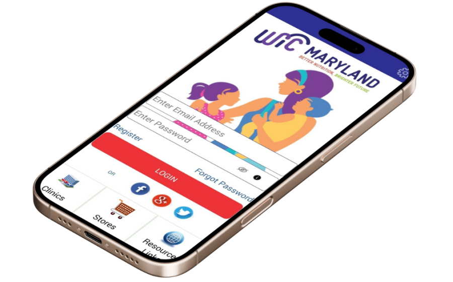 WIC App on a smartphone 