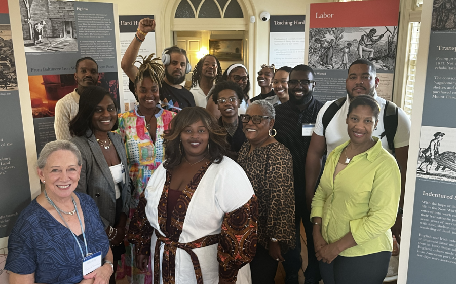 Group photo with Bunting Fellows, UHI staff, and speakers.