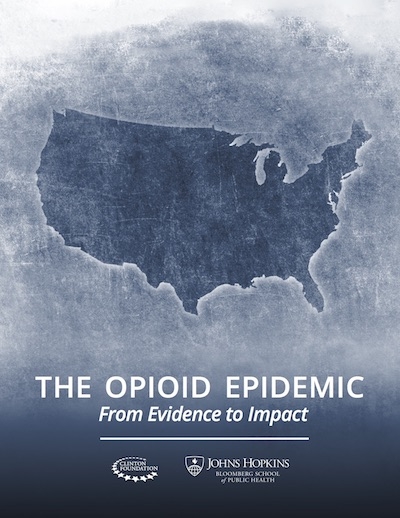 October 30, 2017 Cover for The Opioid Epidemic: From Evidence to Impact report