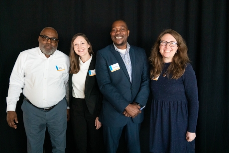 From left to right: Mr. Gregory Rogers, Dr. Samantha DeMarco, Mr. Keith Daye, Dr. Natalie Spicyn 