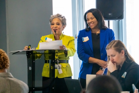 Drs. Lisa Cooper and Deidra Crews