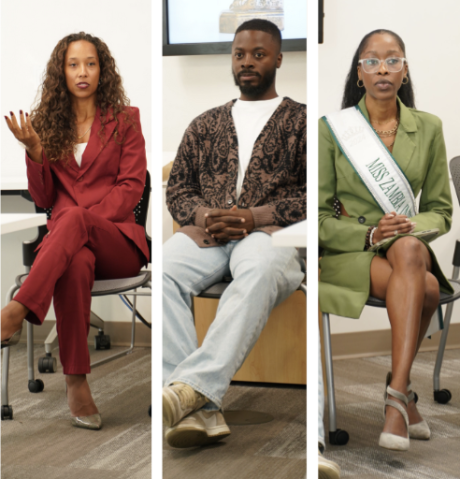 Victoria Shanora, Fahn Darkor, CSM, and Muka Chisaka