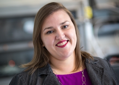 head shot of a woman