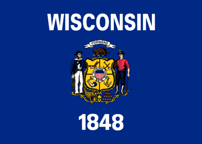 Wisconsin state flag